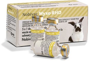 Вакцина для кроликов Нобивак Myxo-RHD